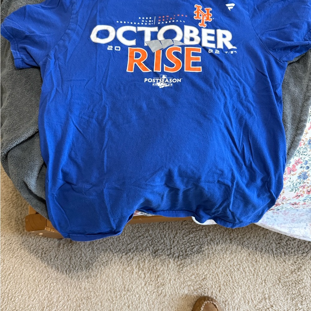 New York Mets October Rise T-Shirt